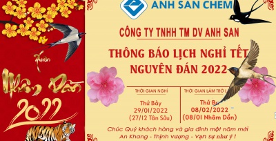 Thông báo Lịch nghỉ tết nguyên đán Nhâm Dần 2022